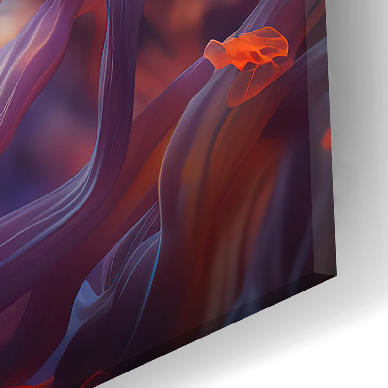 Art mural en verre épique «Marine Fireworks» par r3darch0n, H 12 po x l 24 po x P 0,2 po