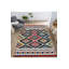 Tapis décoratif lavable à la machine à motif géométrique-1057131137