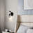 Led Wall Lights Crystal Wall Sconces Black Vanity Lights For Bathroom Black Wall Sconce