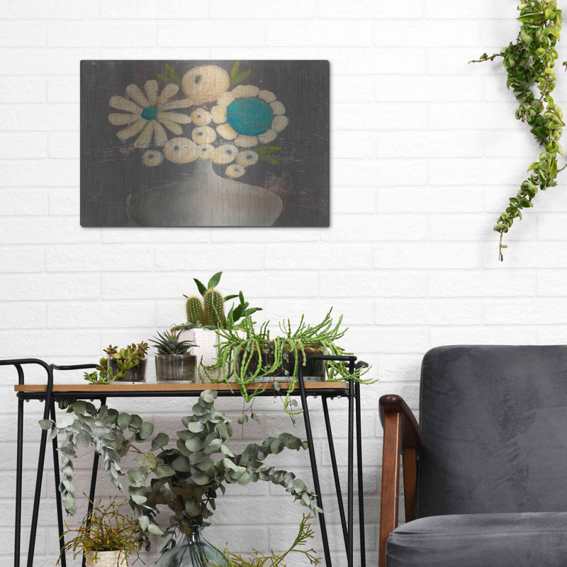 «Crackled Bouquet I» par Sue Jachimiec, H 12 po x l 16 po