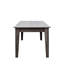 Table de salle à manger, grande table de cuisine extensible de 106,3 po