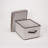 LargeStorageBoxwithLidSoftPoly-CottonCanvaswithReinforcedFrameGenerousStorageCapacityFully-RemovableLidFrontHandleVersatileFoldableandStackablewithCoffeeTrim-1589940368-1589940378