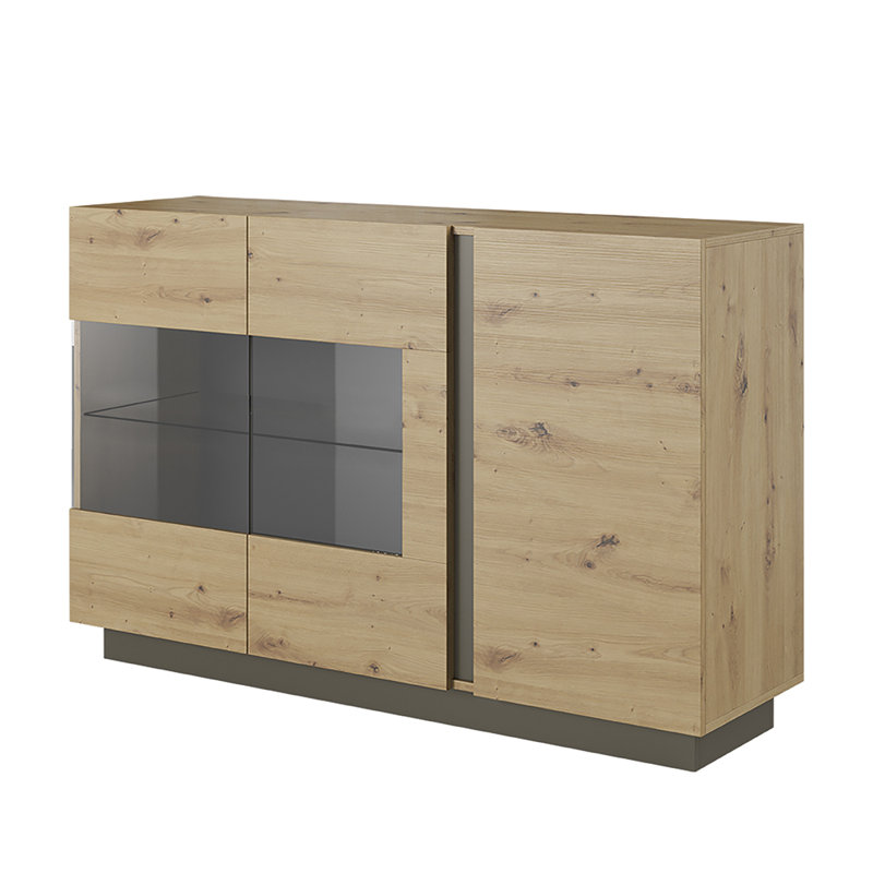 Armagh Chest of Drawers, Oak/Grey
