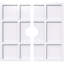 Médaillon de plafond contemporain Rubik-36074371