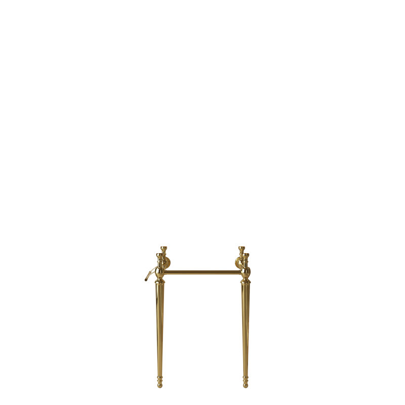 Pied de meuble-lavabo autoportant 23 po Vici, sans bassin, couleur dorée Vici, Golden