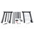Dual Motor Adjustable Desk Rack Frame