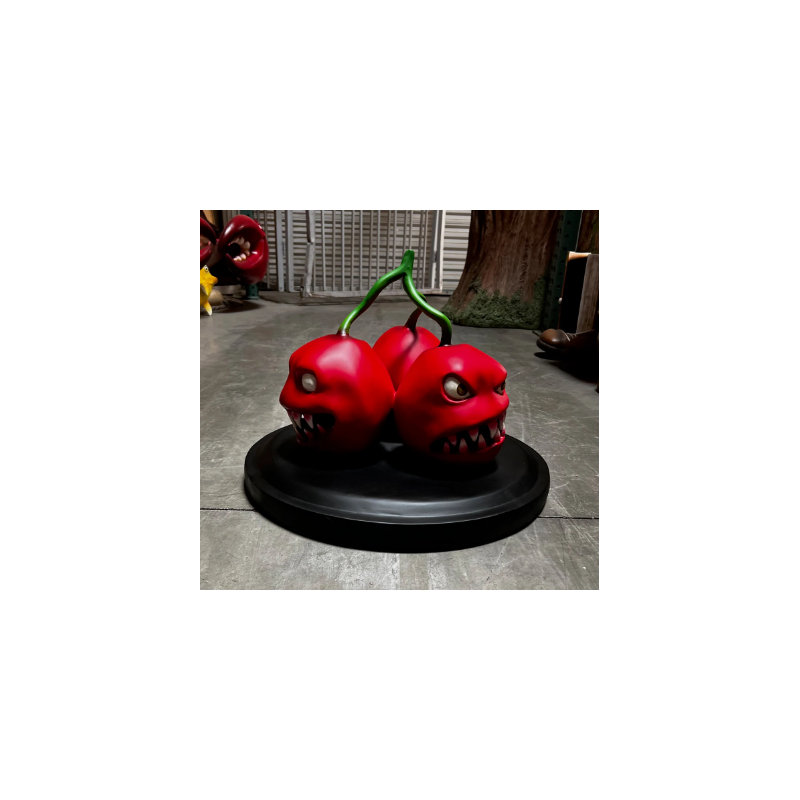 Statue Jahzi Evil Cherries surdimensionnée