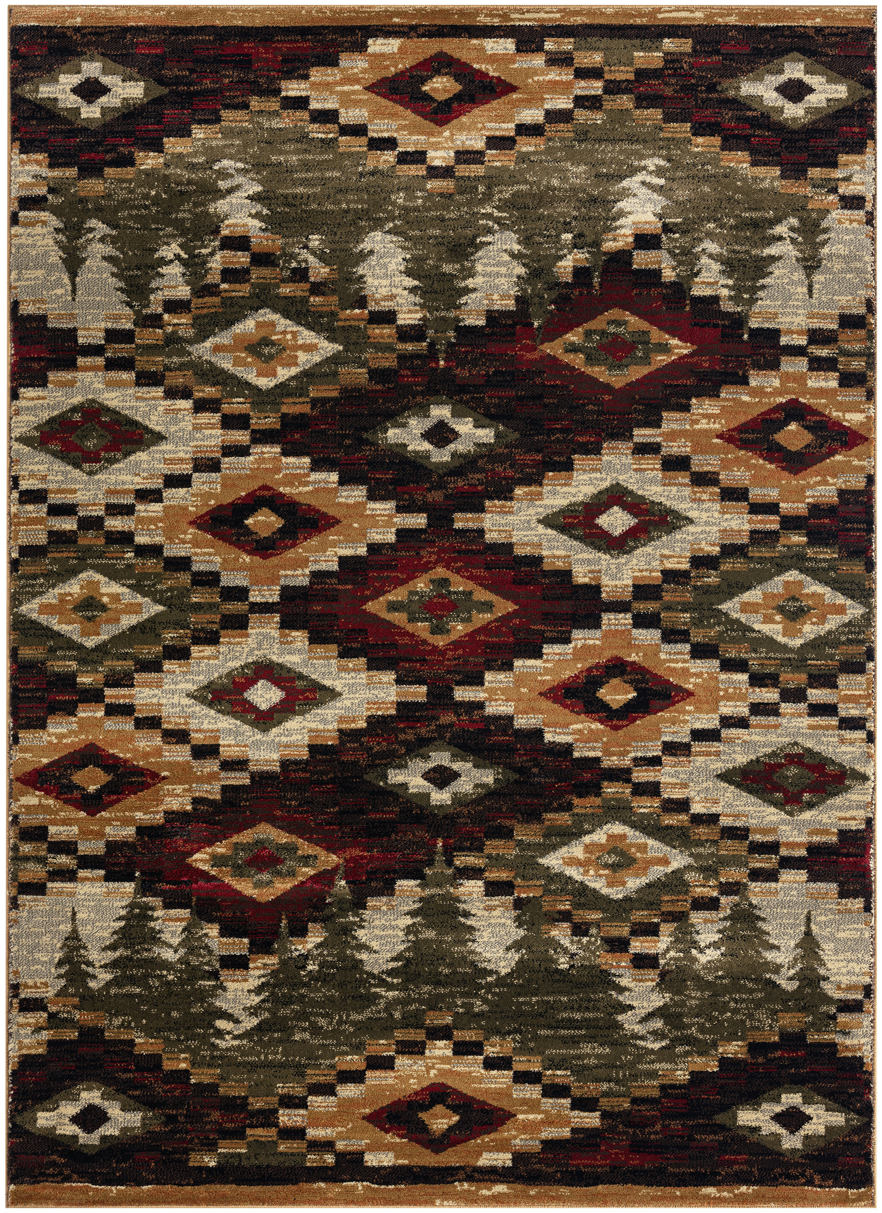 Caliban Rugs Millwood Pines Calica Area Rug | Wayfair