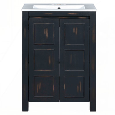 Meuble-lavabo 36 po avec lavabo en céramique