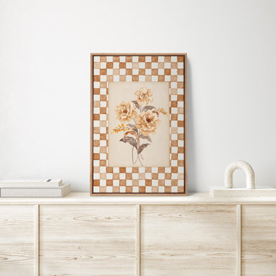 Impression d'art sur toile encadrée