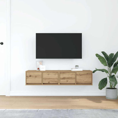 TV Cabinets 2 Pcs 31x25.5 Cm Engineered Wood