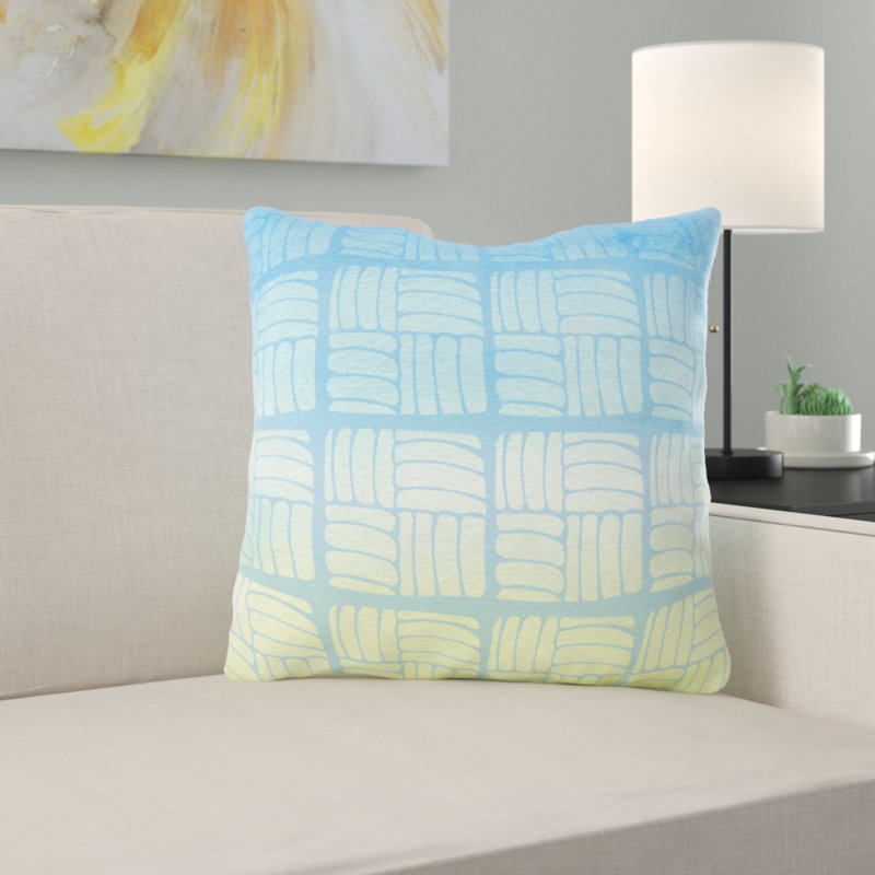 Coussin décoratif Meader, Microsuède, Intérieur