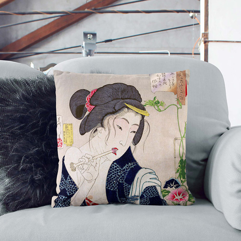 Square Throw Cushion, 55cm H x 55cm W x 20cm D
