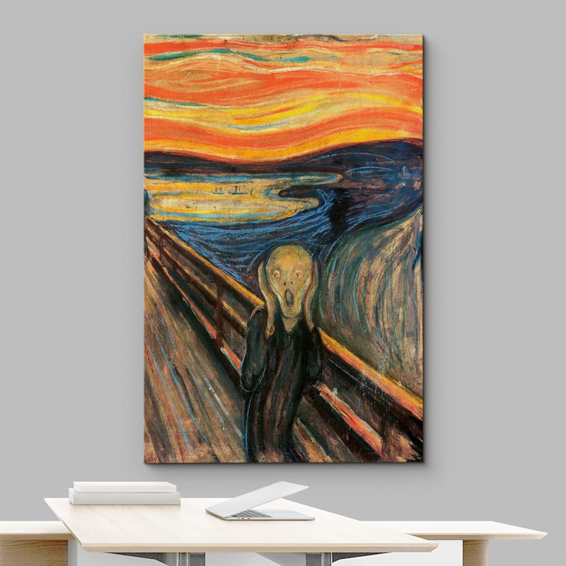 " The Scream " by Edvard Munch