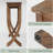 Rustic Style Entryway Table,Console Table,Stylish Entryway Organizer,Display Shelf