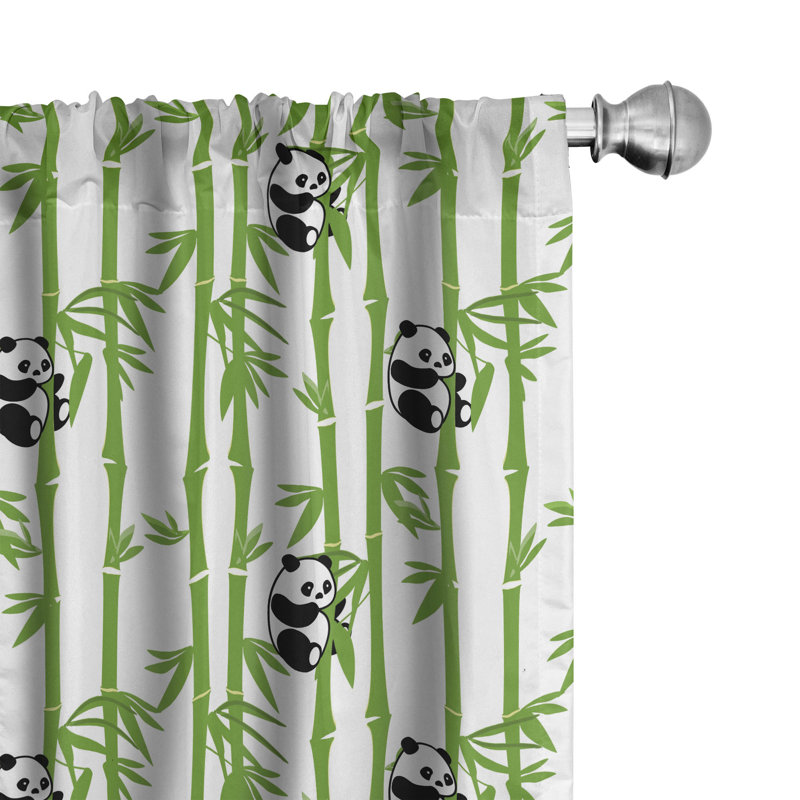 Semi Sheer Curtain Pair, 28" W x 95" L