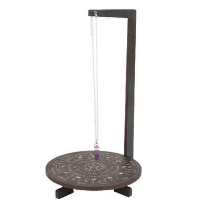 Pendule porte-cristal présentoir à bijoux étagère exquise pour salon méditation A