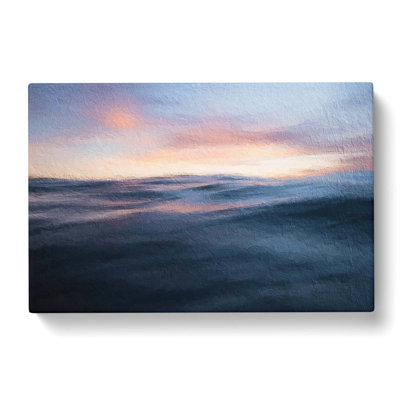 Ocean Ripples - Wrapped Canvas Painting