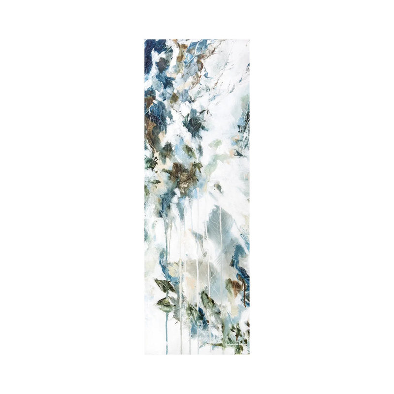 «News From The Sky I» par Cristina Dalla Valentina - Giclée sur toile panoramique, H 60 po x l 20 po x P 1,5 po, Toile tendue