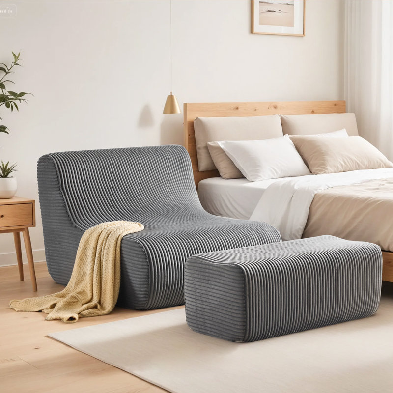 Corduroy Sofa & Chaise