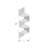 Kiera Grace Providence Hadfield 5-Tier Ladder Shelf, Leaning Bookshelf and Storage Shelf-55412231