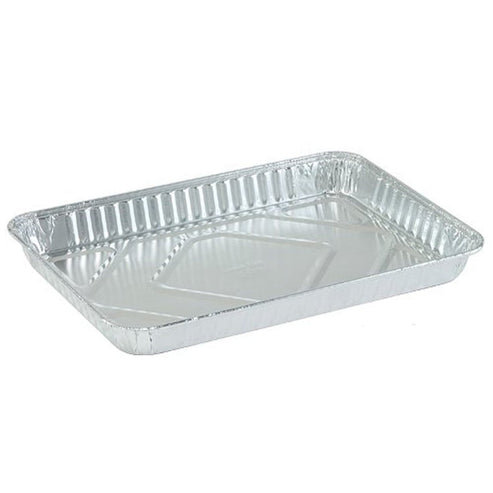 Plaque de cuisson jetable en aluminium, petite taille (1/4), pour gâteaux et biscuits, idéale pour la cuisson, le service et la restauration.
