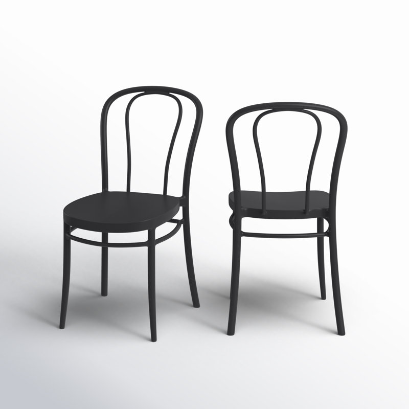 Farrah Outdoor Stacking Dining Side Chair