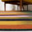 Dhurries Flat Weave Wool/Cotton Rug in Yellow/Brown-62440617