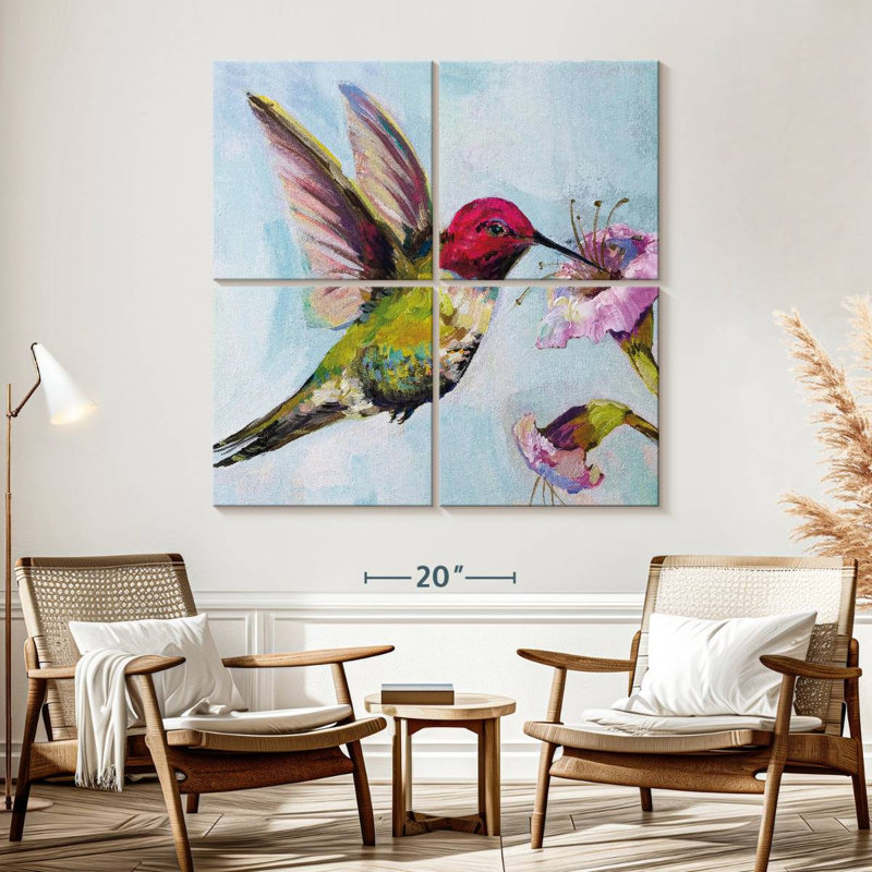 Brampt Hummingbird I, 57" H x 57" W