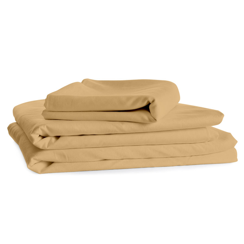 Microfiber Sheet Set, Gold