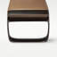 Banc rembourré en cuir Dury-1713050140