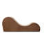 Chaise longue confortable et confortable - Mousse haute, ergonomique, housse en mousse lavable à la machine pour le soutien, amovible