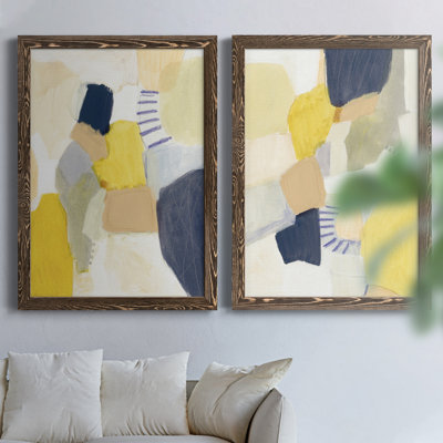 " Trove I " 2 - Pieces Painting Print