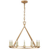 Chapman & Myers Darlana Medium Single Ring Chandelier