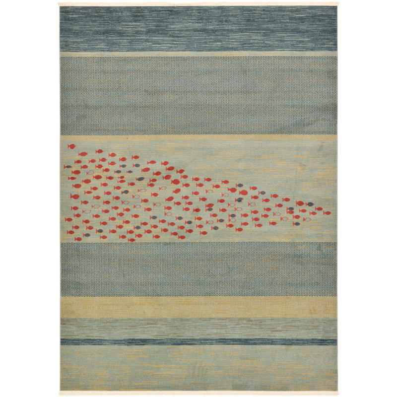 Striped Area Rug, Rectangle 244 x 335cm