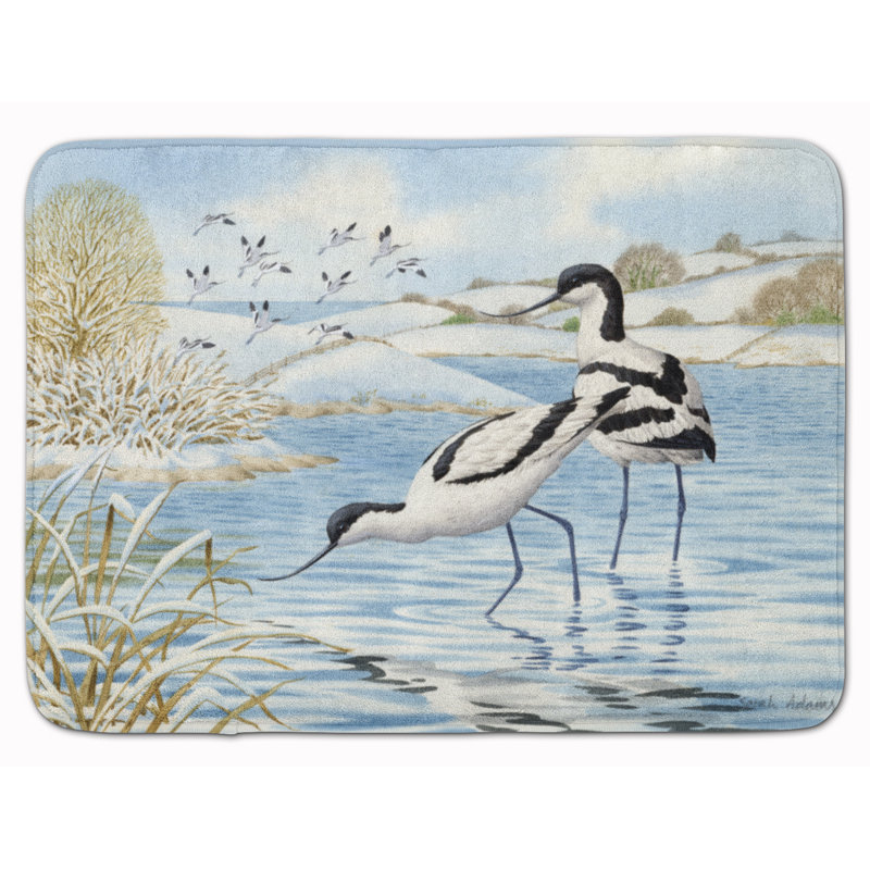 Pooja Memory Foam Non-Slip Bath Rug