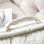 Housse et insert de coussin de lit texturé en velours-608714153