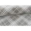 Hand Knotted Plaid Area Rug in Gray/White-71450165