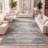 Worsham Aya Berber Stripe Geometric Gray/Cream Rug-1871319290