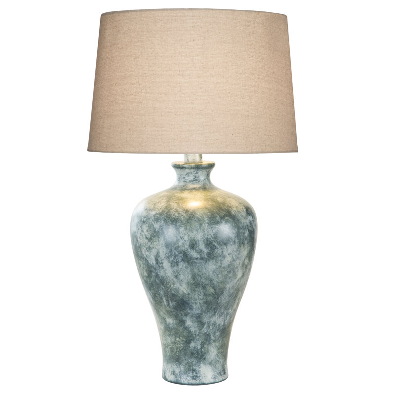 Lampe de table 28 po Jersie, Vert jade