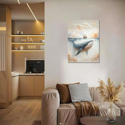 1 Piece Wrapped Canvas Wall Art