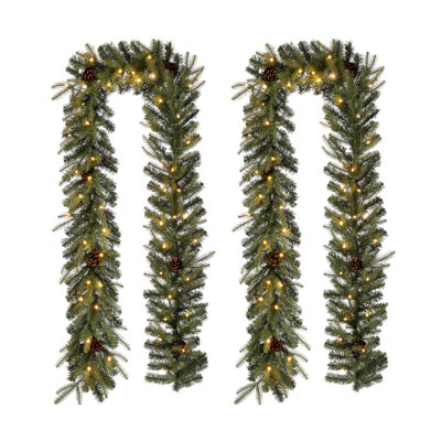 Soperton 108" Pre-Lit Christmas Garland