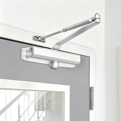 40‑65KG Door Closer Hydraulic Buffer Home Positioning Spring Closer