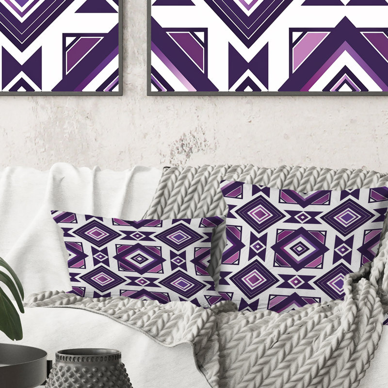 Coussin Bright Modern, H 18 po x l 18 po