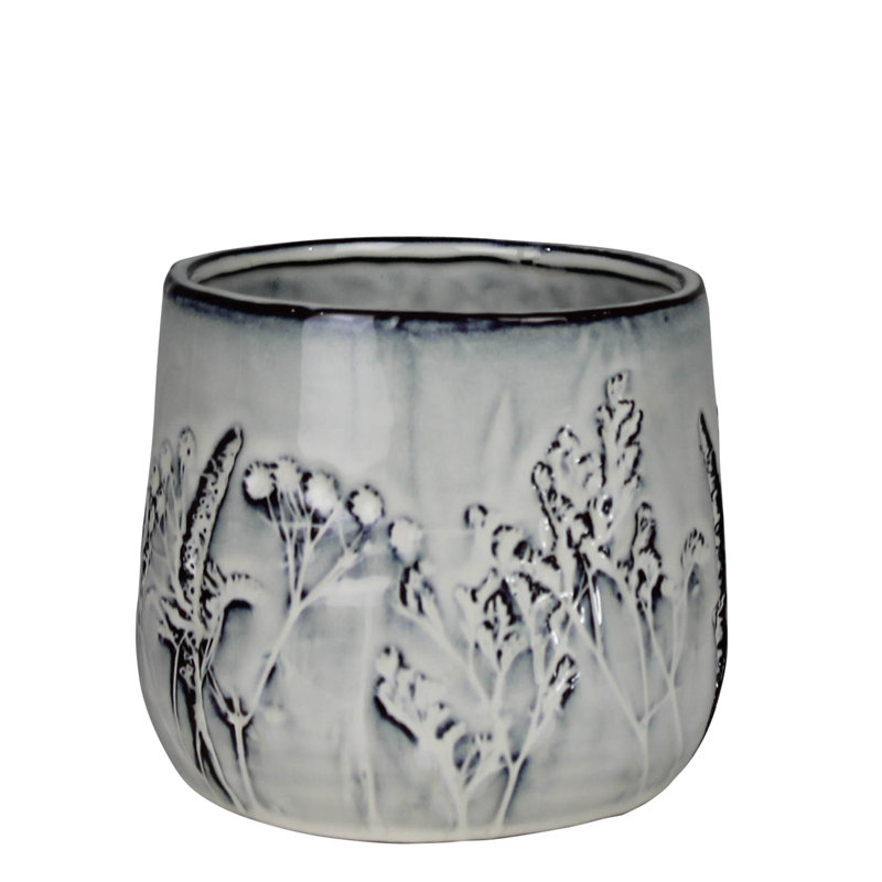 Cache-pot Wildflower, céramique - 4 po