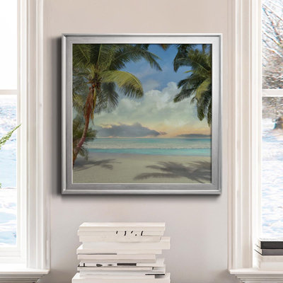 A Found Paradise I - reproduction de photo sur toile encadrée