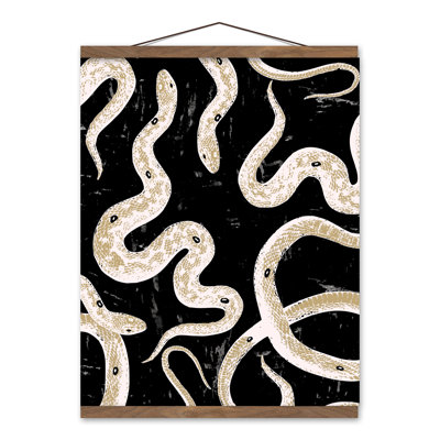 " Black Snake Collage "