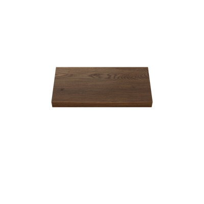 Plain Sliced Oak Floating Shelf