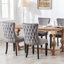  Demarco Luxury Velvet Upholstered Kitchen Dining Chairs-980542626-950621411-998588458