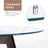 Alarick Round Glass Dining Table, Modern Leisure Table with Wood Legs-224545331